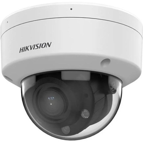 Камера відеоспостереження Hikvision DS-2CD2743G2-LIZS2U, 2.8-12мм, 4Мп, купольна, Smart Dual-Light, зі звуком та SD-карткою