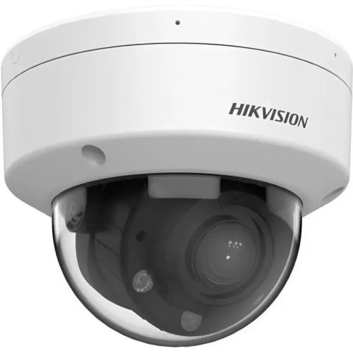 Камера відеоспостереження Hikvision DS-2CD2743G2-LIZS2U, 2.8-12мм, 4Мп, купольна, Smart Dual-Light, зі звуком та SD-карткою
