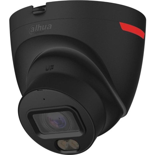 Камера відеоспостереження IP Dahua Technology DH-IPC-HDW2449T-S-PRO-BE, 2.8мм, 4Мп, WizColor, з видимим освітленням, звуком та SD-картою