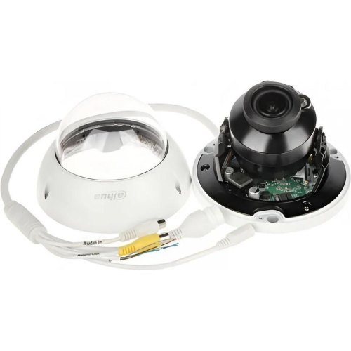Камера відеоспостереження Dahua Technology DH-IPC-HDBW2841R-ZAS, 2.7-13.5мм, 8Мп, варіофокальна, WizSense, мікрофон, SD-карта