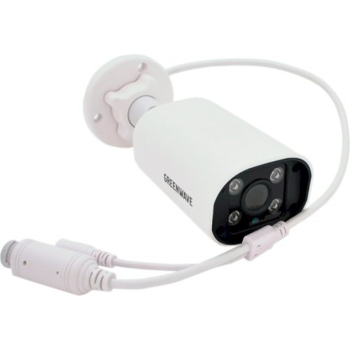 Камера відеоспостереження циліндрична Greenwave IPC52B5MP50, 2.8мм, 5Мп, LED-підсвічування, POE