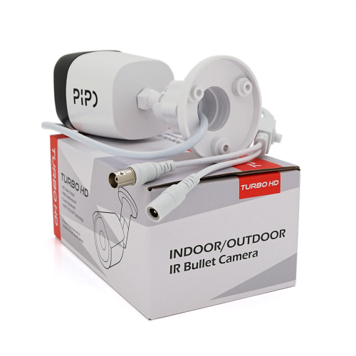 Камера відеоспостереження PiPo PP-B1N35F500FA, 2.8мм, 5Мп/8Мп, мультиформатна, пластиковий циліндр