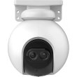 Камера відеоспостереження Ezviz C8PF, 2.8-12мм, 2Мп, Wi-Fi, поворотна, зі звуком та SD-картою