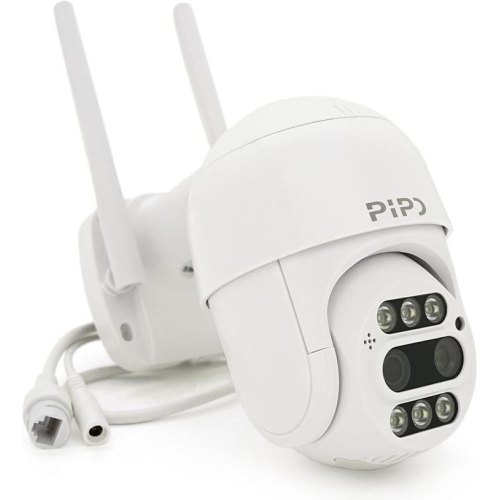 Камера відеоспостереження вулична PiPo PP-IPC33D4MP20, два об'єктиви, 4+4Мп, Wi-Fi, SD-карта, PTZ, 2.8мм, ICSee