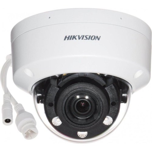 Камера відеоспостереження Hikvision DS-2CD1743G2-LIZU, 2.8-12мм, 4Мп, Hybrid Light, варіофокальна, мікрофон, SD-карта