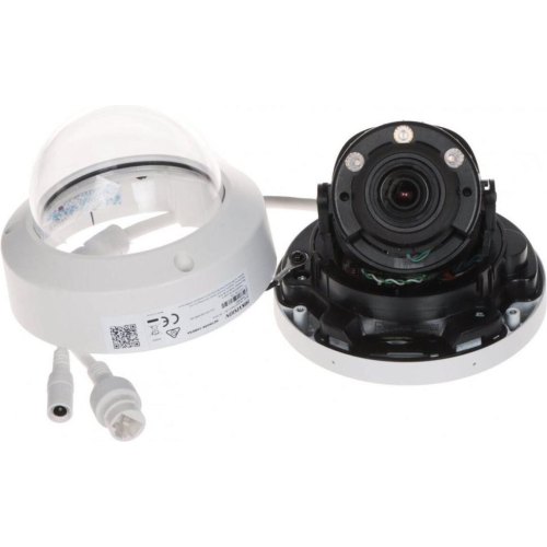 Камера відеоспостереження Hikvision DS-2CD1743G2-LIZU, 2.8-12мм, 4Мп, Hybrid Light, варіофокальна, мікрофон, SD-карта