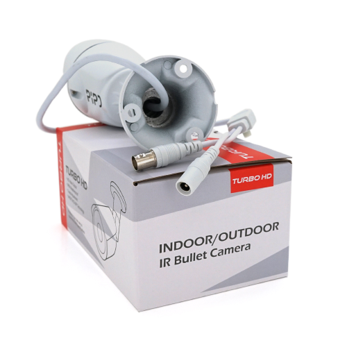 Камера відеоспостереження PiPo PP-B1G36F500FA, 2.8мм, 5Мп/8Мп, мультиформатна, металевий циліндр