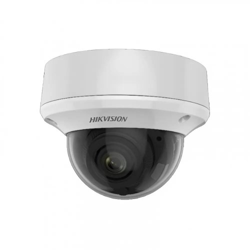Камера відеоспостереження Hikvision DS-2CE5AU7T-AVPIT3ZF, 2.7-13.5мм, 8Мп, TVI/AHD/CVI/CVBS, варіофокальна, купольна