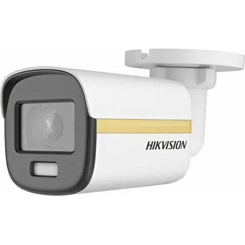 Камера відеоспостереження Hikvision DS-2CE12DF3T-FS, 3.6мм, 2Мп, TVI/AHD/CVI/CVBS, ColorVu, з видимим підсвічуванням та мікрофоном