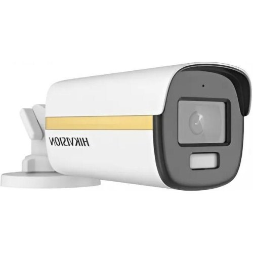 Камера відеоспостереження Hikvision DS-2CE12DF3T-FS, 3.6мм, 2Мп, TVI/AHD/CVI/CVBS, ColorVu, з видимим підсвічуванням та мікрофоном