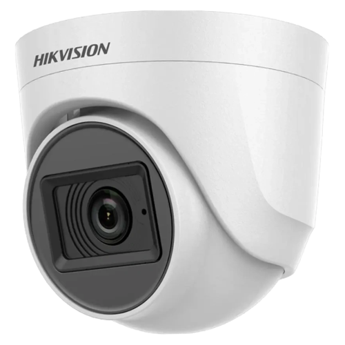Камера відеоспостереження Hikvision DS-2CE76H0T-ITPFS, 2.8мм, 5Мп, Turbo HD, із вбудованим мікрофоном