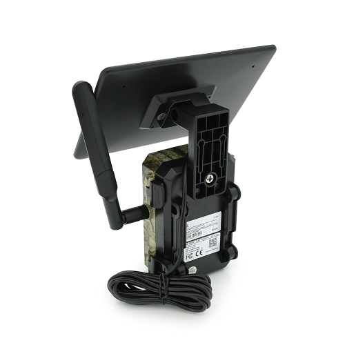 Фотопастка YOSO F-804, 4G, фото 4Мп/відео 4Мп, 120 кут, слот під SD-карту, батарея 7800мА, сонячна панель, App UBOX