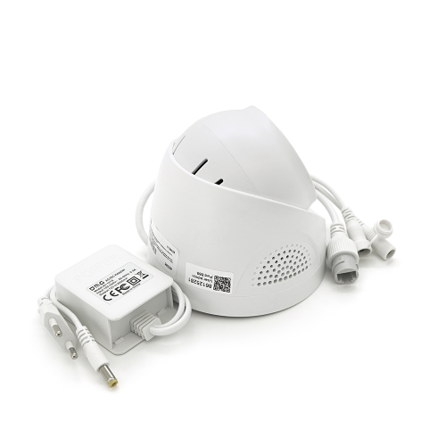 Камера відеоспостереження вулична/внутрішня YOSO YO-IPC56D2MP20 V380, 2.8мм, 2Мп, Wi-Fi, купольна, мікрофон, SD-карта