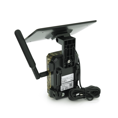 Фотопастка YOSO F-802, 4G, фото 2Мп/відео 2Мп, 120 кут, слот під SD-карту, батарея 7800мА, сонячна панель, App UBOX