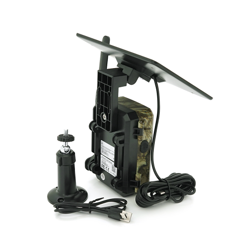 Фотопастка YOSO F-802, 4G, фото 2Мп/відео 2Мп, 120 кут, слот під SD-карту, батарея 7800мА, сонячна панель, App UBOX