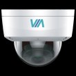 Камера відеоспостереження IP ViaSecurity VS-D24AS(VP), 2.8мм, 4Мп, купольна, вулична, зі звуком та SD-карткою