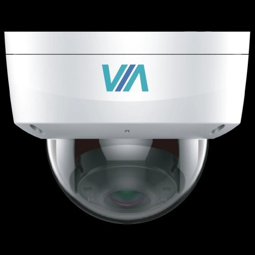 Камера відеоспостереження IP ViaSecurity VS-D24AS(VP), 2.8мм, 4Мп, купольна, вулична, зі звуком та SD-карткою