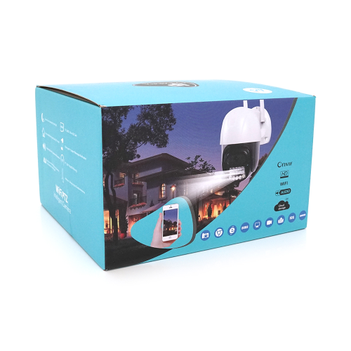 Камера відеоспостереження вулична YOSO YO-IPC44D5MP30 V380, 2.8мм, 5Мп, Wi-Fi, SD-карта, PTZ