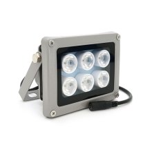 Прожектор спрямований із сутінковим датчиком YOSO CFN-0612-06, 12V, 8W, 6 LED, IP66, кут огляду 60 градусів, робоча відстань до 30м, BOX