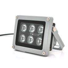 Прожектор спрямований із сутінковим датчиком YOSO CFN-0612-06, 12V, 12W, 6 LED, IP66, кут огляду 60 градусів, робоча відстань до 30м, BOX