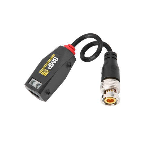 Пасивний приймач відеосигналу 8MP AHD / CVI / TV / CVBS, 720P / 960P / 1080P - 400 / 200 метрів, під затиск без болтів ціна за пару, Q100