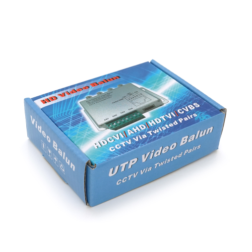 Пасивний 4-х канальний приймач відеосигналу УкрПром TIA / EIA-568B AHD / CVI / TVI, 720P / 1080P - 350 метрів, BNC -RG-45 клем колодка ціна за шт