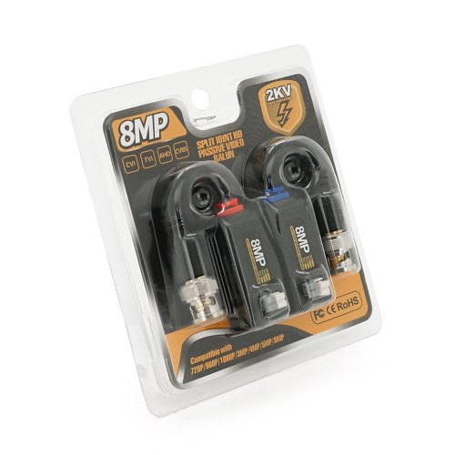 Пасивний приймач відеосигналу Ritar B-001 8MP AHD / CVI / TV / CVBS, 720P / 960P / 1080P, 3МР, 4МР, 5МР, 8MP під пружинні затискачі