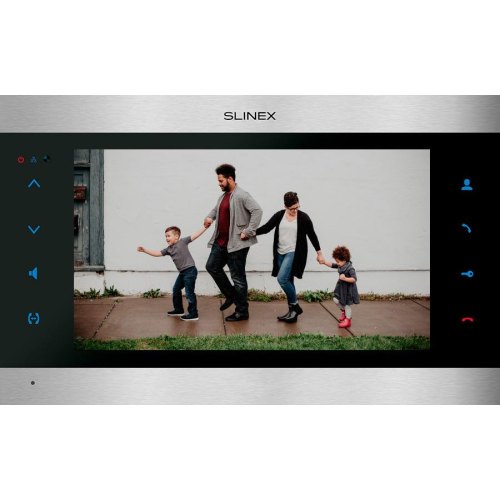 Абонентська відеопанель Slinex SL-10N Cloud silver + black