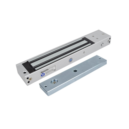 Електромагнітний замок Yli Electronic YM-280N (LED) -DS зі світловою індикацією, датчиком стану замка і дверей для системи контролю доступу