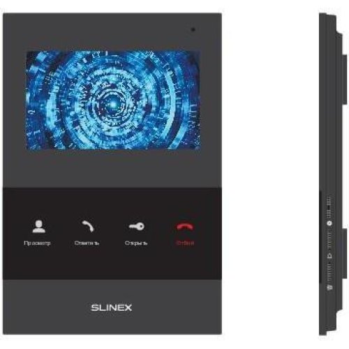 Абонентська відеопанель Slinex SQ-04 black