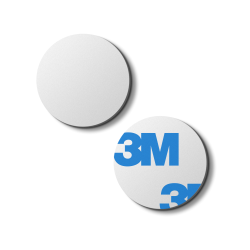 Безконтактна самоклейка ID Em-Marine 125 КГц (TK4100) &Oslash;25 колір білий