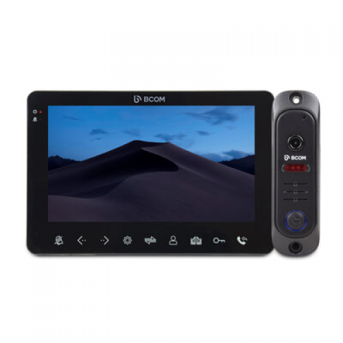 Комплект відеодомофона BCOM BD-780M Black Kit