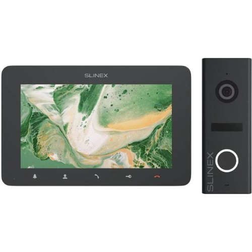 Абонентська відеопанель Slinex SM-07 Graphite