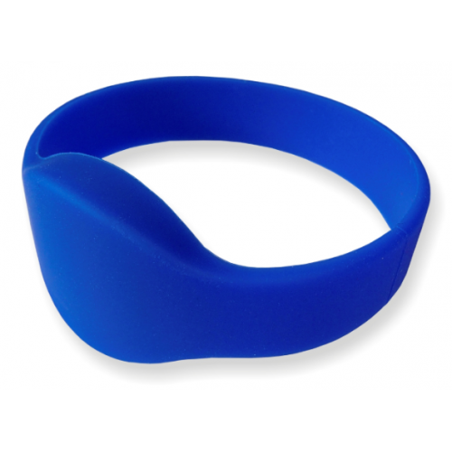 Безконтактний браслет ID Em-Marine 125 КГц (TK4100) &Oslash;54 силіконовий колір синій Упаковка 50 шт