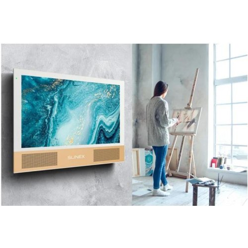 Абонентська відеопанель Slinex Sonik 10 white