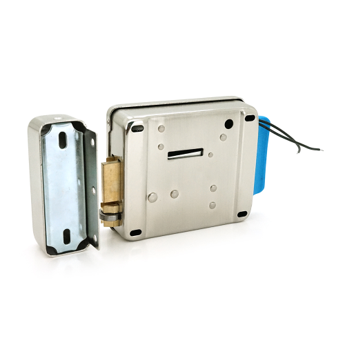 Електромеханічний замок YOSO, 12V, сталевий корпус, лівий, Q20 (175*106*80) 1,28кг (148*107*60)