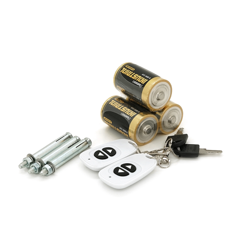 Блокатор паркувального місця з дистанційним керуванням Stop parking 02 (Дистанційно керований паркувальний бар'єр на батареях + 2 пульти)