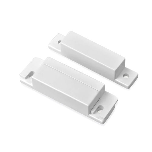 Датчик магнітоконтактний Voltronic MC-31, 64*12.8*12.8 мм, контакт NC. пластик, білий, під саморіз, шурупи, 10 штук в упаковці, ціна за упаковку