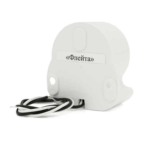 Сирена внутрішня звукова ІС УкрПром &quot;Флейта&quot; DC12V, 90 дБ, пластик, колір білий, 44x43х25мм