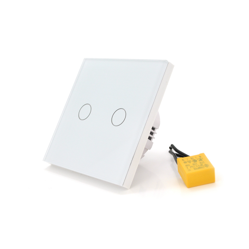 WiFi сенсорний вимикач Voltronic SCRIOR, 2-канальний, настінний