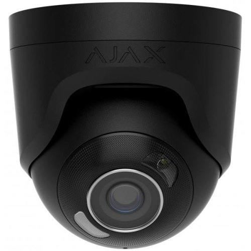 IP-камера відеоспостереження Ajax TurretCam HL 8MP 4mm Black (000059521)