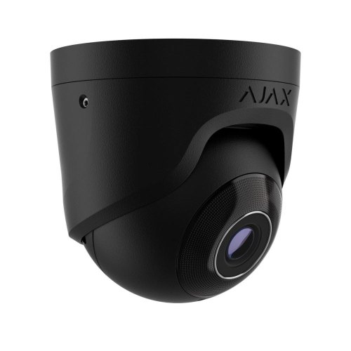 IP-камера відеоспостереження Ajax TurretCam 8 Mp/4 mm Black (000039326)