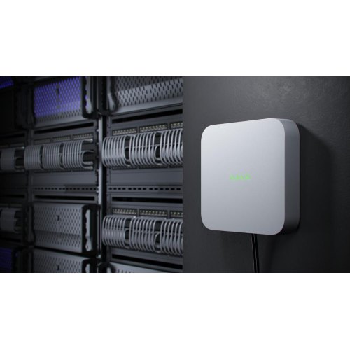 Мережевий відеореєстратор (NVR) Ajax NVR 8-channel White (000034516)