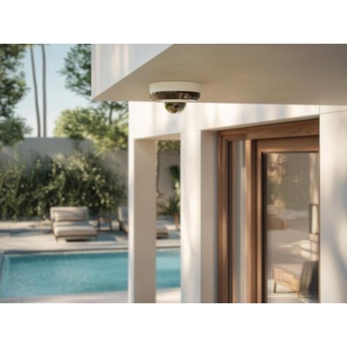 IP-камера відеоспостереження Ajax DomeCam Mini HL 8 Mp 4 мм White (000059528)