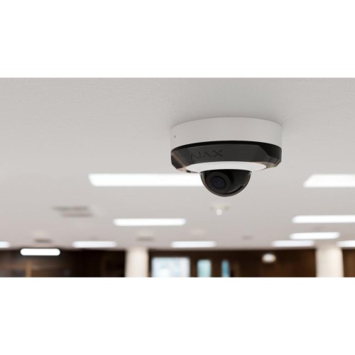 IP-камера відеоспостереження Ajax DomeCam Mini 5 Mp/2.8 mm White (000039319, 76018.214.WH1)