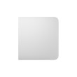 Кнопка для одноклавішного або прохідного вимикача Ajax SideButton (1-gang / 2-way) white