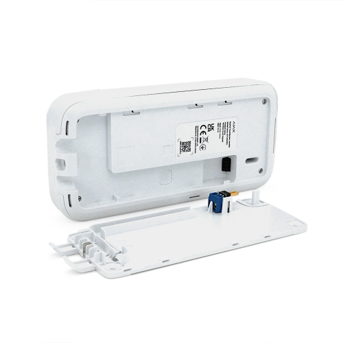 Бездротова клавіатура Ajax KeyPad TouchScreen white