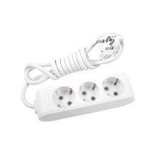 Подовжувач Panasonic X-tendia із заземленням 3 розетки, 5м (WLTB04352GR-UA)