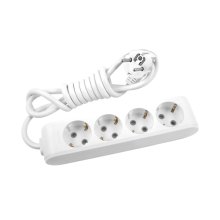 Подовжувач Panasonic X-tendia із заземленням 4 розетки, 3м (WLTB04432GR-UA)