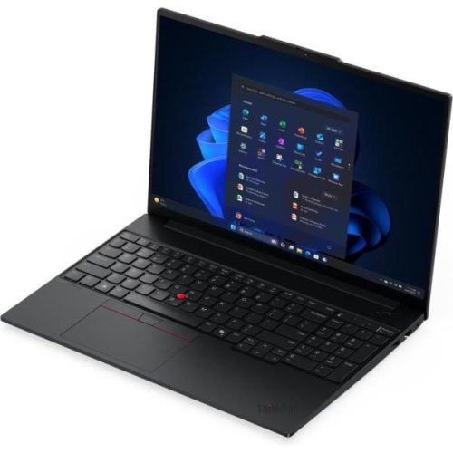 Ноутбук Lenovo ThinkPad E16 Gen 3, 16/AMD Ryzen 5 230/32GB/SSD 1TB/Intel HD/DOS/Eclipse black (21SUS01K00)